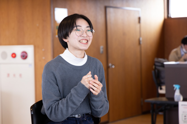 食の総合的な学びから、<br />「なりたい私」に出会えた。