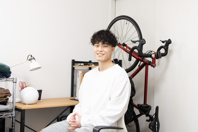 「一人暮らしは自分でなんでも決められることが大変でもあり、やっぱりいいところですね」